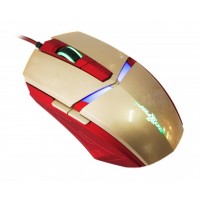 Мышь Maxxter G1 Iron Claw Gold/Red USB