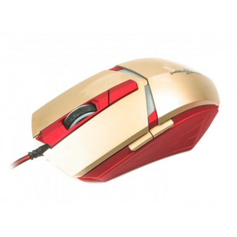 Мышь Maxxter G1 Iron Claw Gold/Red USB