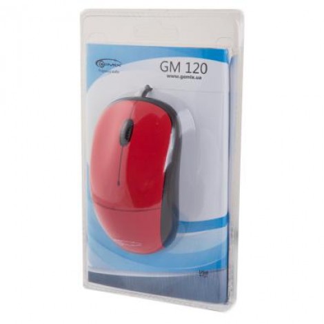 Мышь GEMIX GM120 red
