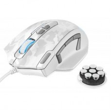 Мышь Trust GXT 155W Gaming Mouse - white camouflage (20852)