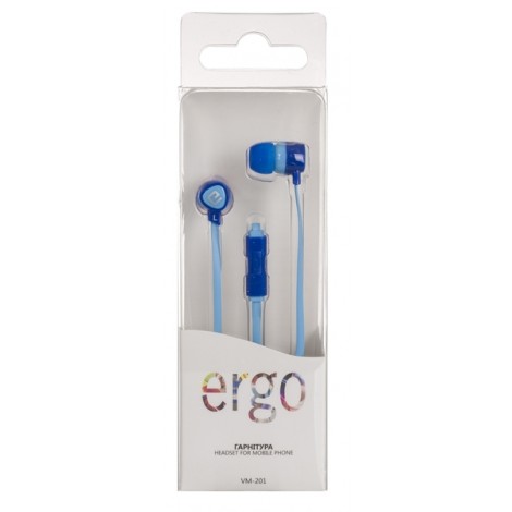 Наушники ERGO VM-201 Blue (6264734)