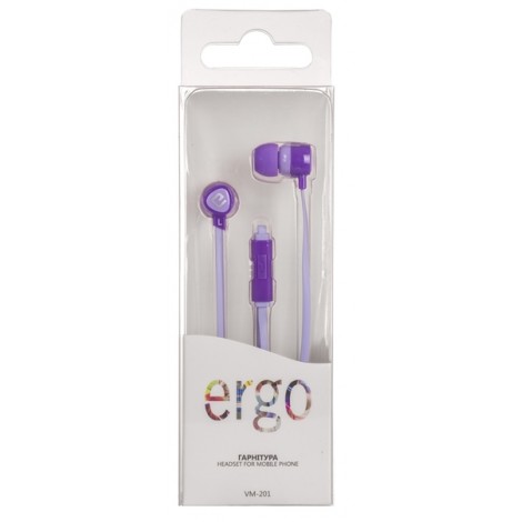 Наушники ERGO VM-201 Violet (6264736)