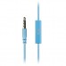 Наушники KitSound KS Mini In-Ear Headphones with In-Line Mic Blue (KSMINIBL)