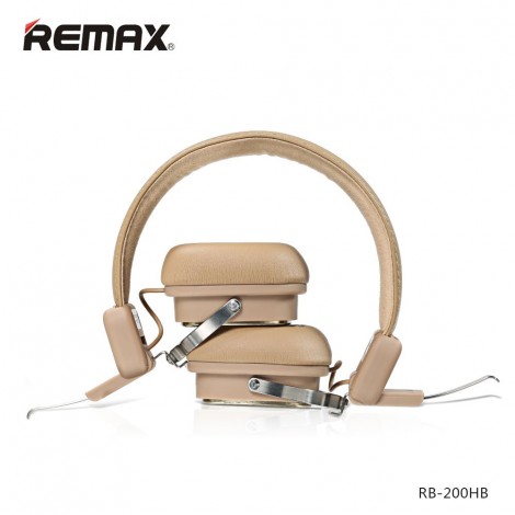 Наушники Remax Bluetooth headphone RB-200HB Khaki