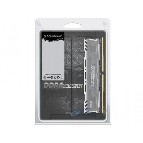 Память Corsair DIMM 8Gb DDR4 PC2400 Ballistix Sport LT Gray (BLS8G4D240FSBK)