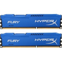 Модуль DDR3 2x8GB/1600 Kingston HyperX Fury Blue (HX316C10FK2/16)