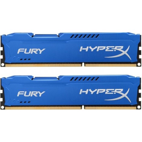 Модуль DDR3 2x8GB/1600 Kingston HyperX Fury Blue (HX316C10FK2/16)