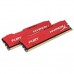 Модуль DDR4 16GB (2x8GB) 3200 MHz HyperX FURY Red Kingston (HX432C18FR2K2/16)