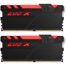Модуль DDR4 2x8GB/3200 Geil EVO X Black RGB LED (GEXB416GB3200C16ADC)