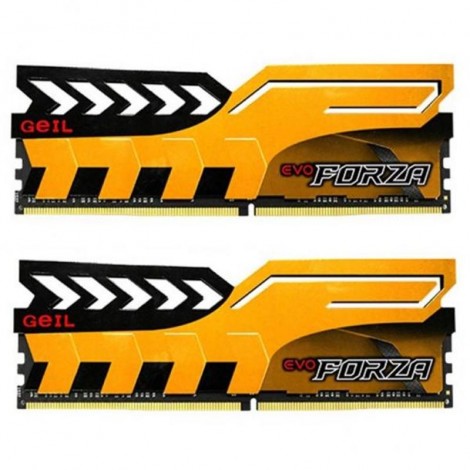 Модуль DDR4 2x8GB/3000 Geil EVO Forza Yellow (GFY416GB3000C16ADC)