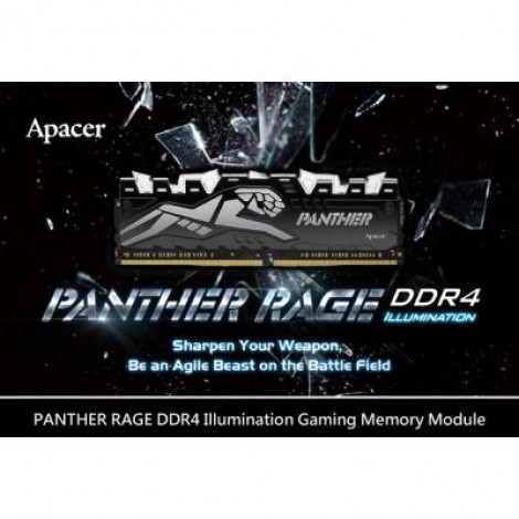 Модуль DDR4 8GB 2800 MHz Panther Rage Series Apacer (EK.08G2W.GFJ)