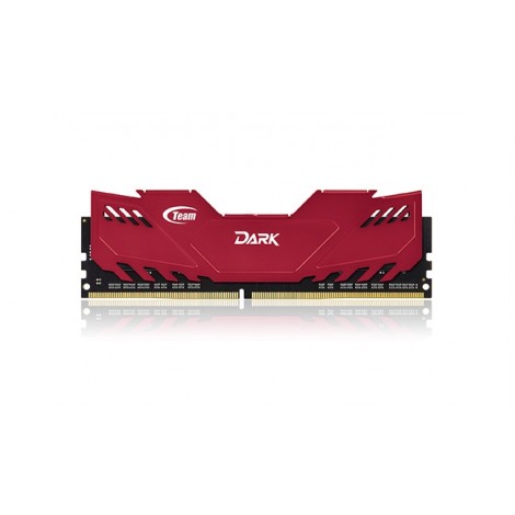 Модуль DDR4 4GB/2400 Team T-Force Dark Red (TDRED44G2400HC1401)
