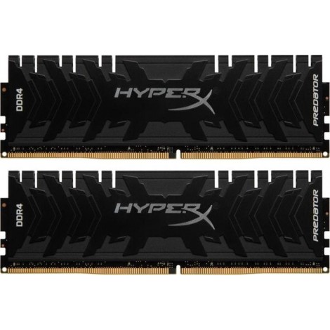 Модуль DDR4 2x4GB/3200 Kingston HyperX Predator Black (HX432C16PB3K2/8)