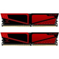 Модуль DDR4 2x16GB/2400 Team T-Force Vulcan Red (TLRED432G2400HC15BDC01)
