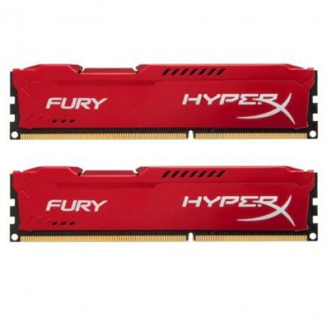 Модуль DDR4 32GB (2x16GB) 3200 MHz HyperX FURY Red Kingston (HX432C18FRK2/32)