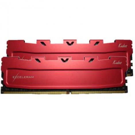 Модуль DDR4 16GB (2x8GB) 3000 MHz Red Kudos eXceleram (EKRED4163016AD)