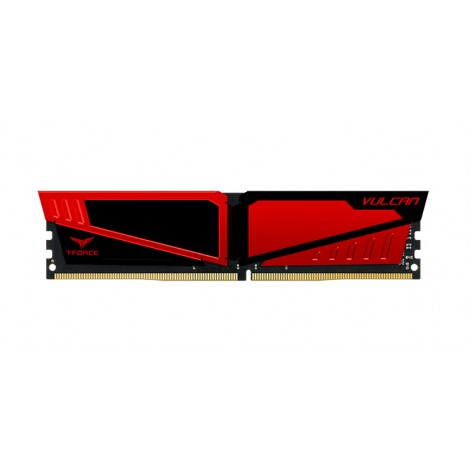 Модуль DDR4 4GB/2400 Team T-Force Vulcan Red (TLRED44G2400HC1401)