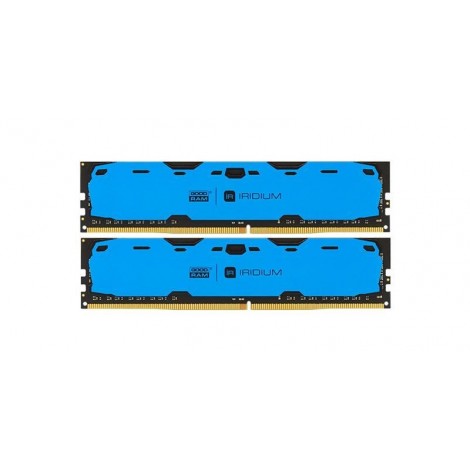 Модуль DDR4 2x8GB/2400 GOODRAM Iridium Blue (IR-B2400D464L15S/16GDC)