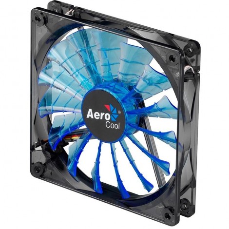 Вентилятор Aerocool Shark Fan Blue LED Retail 120мм