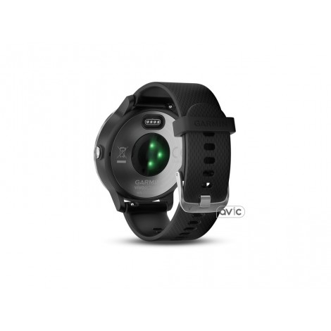 Смарт-часы Garmin Vivoactive 3 Black with Stainless Hardware (010-01769-02)