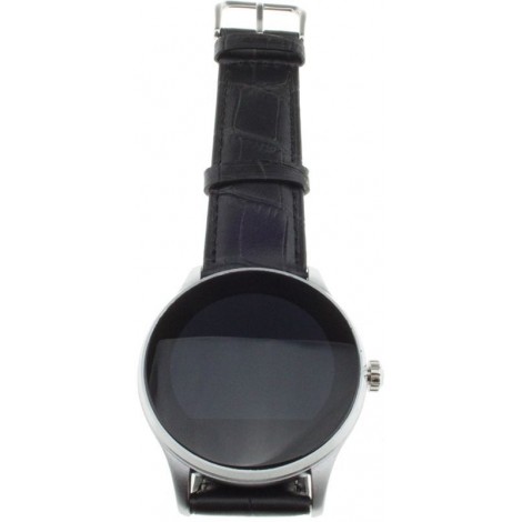 Смарт-часы UWatch K88H Black Leather Strap