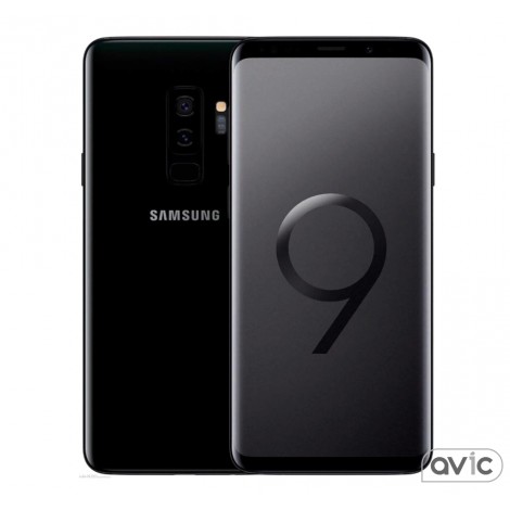 Смартфон Samsung Galaxy S9+ SM-G965 DS 6/128GB Black (SM-G965FZ)