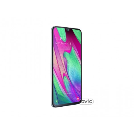 Смартфон Samsung Galaxy A40 2019 SM-A405F 4/64GB White (SM-A405FZWD)