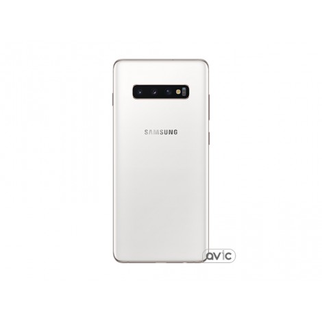 Смартфон Samsung Galaxy S10 Plus SM-G975 DS 1TB Ceramic White (SM-G975FC)