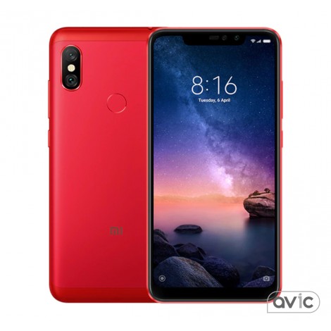 Смартфон Xiaomi Mi A2 Lite 4/64GB Red