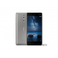 Смартфон Nokia 8 Dual SIM Silver