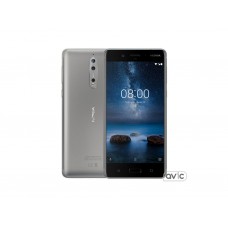 Смартфон Nokia 8 Dual SIM Silver