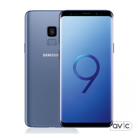 Смартфон Samsung Galaxy S9 SM-G960 DS 128GB Blue (SM-G960FZBG)