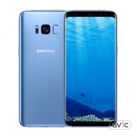 Смартфон Samsung Galaxy S8 64GB Blue Coral (SM-G950FZ)