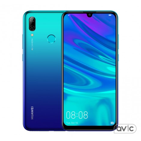 Смартфон HUAWEI P smart 2019 3/64GB Aurora Blue (51093FTA)