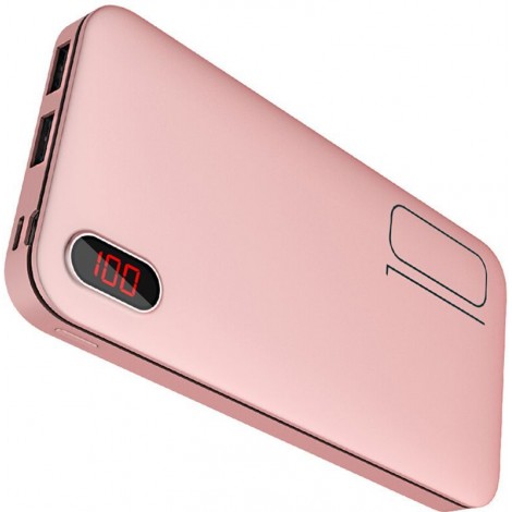 Power Bank Solove Y2 10000 mAh Rose Gold