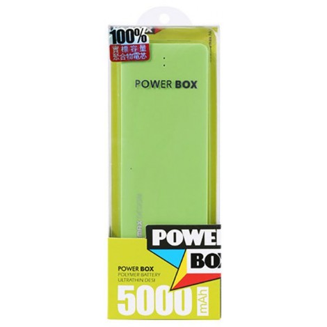 Power Bank Remax Candy Series 5000 mAh Green