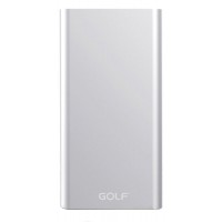 Power Bank GOLF 5000 mAh Edge 5 Li-pol Silver