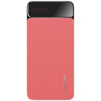 Power Bank Rock P38 with Digital Display 2.4 A 10000 mAh Red
