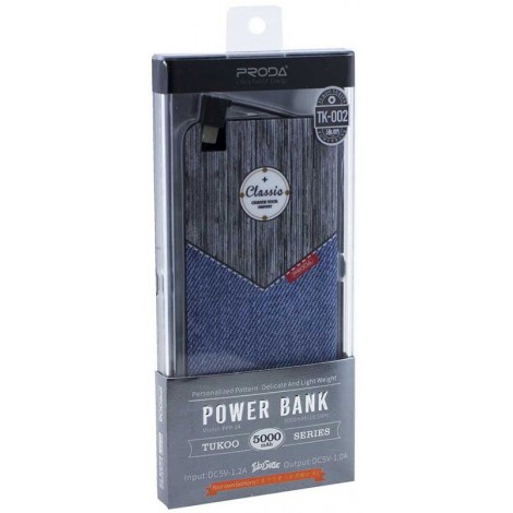 Power Bank Remax Proda Tukoo PPP-14 5000mah Jeans