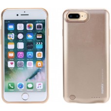 Power Bank Remax Energy jacket with case for iphone7 Plus 3400 mAh Gold