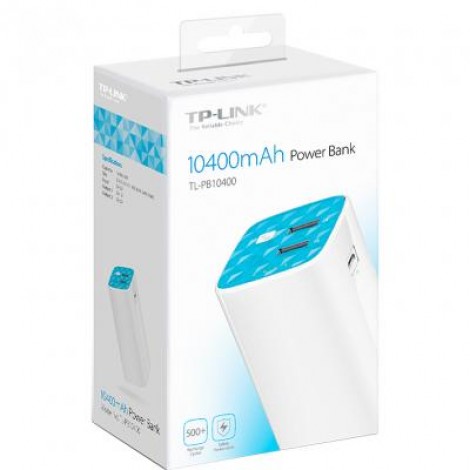 Power Bank TP-Link 10400mAh 2*USB 5V/2A/1A (TL-PB10400)