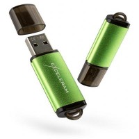Флешка eXceleram 64GB A3 Series Green USB 3.1 Gen 1 (EXA3U3GR64)