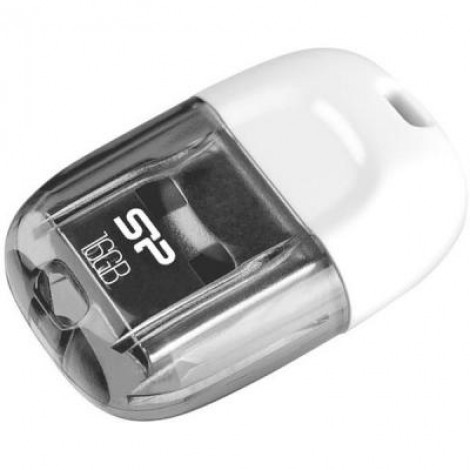 Флешка Silicon Power 16GB Touch T09 White USB 2.0 (SP016GBUF2T09V1W)