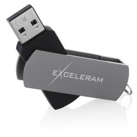 Флешка eXceleram 64GB P2 Series Gray/Black USB 2.0 (EXP2U2GB64)