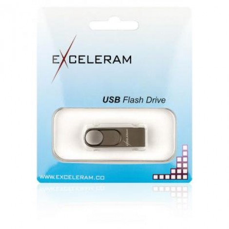 Флешка eXceleram 16GB U5 Series Dark USB 2.0 (EXP2U2U5D16)