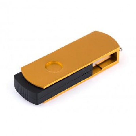 Флешка eXceleram 64GB P2 Series Gold/Black USB 3.1 Gen 1 (EXP2U3GOB64)