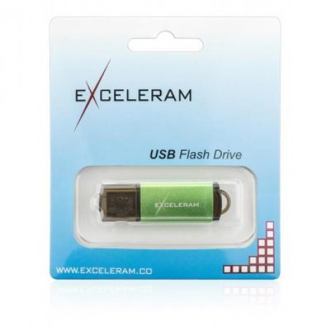 Флешка eXceleram 32GB A5M MLC Series Green USB 3.1 Gen 1 (EXA5MU3GR32)