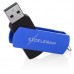 Флешка eXceleram 8GB P2 Series Blue/Black USB 2.0 (EXP2U2BLB08)