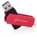 Флешка eXceleram 64GB P2 Series Red/Black USB 2.0 (EXP2U2REB64)