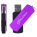Флешка eXceleram 8GB P2 Series Grape/Black USB 2.0 (EXP2U2GPB08)